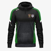 Mullagh Kiltormer GAA KCS Helios Half Zip Hoodie - Black / Green / White image
