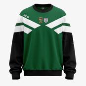 Mullagh Kiltormer GAA KCS Retro Crew Neck Top - Black / Green / White image