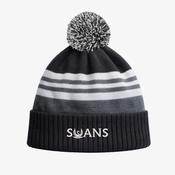 Mullingar Athletic AFC Swans KCS Champion Beanie - Black / Dark Grey / White image