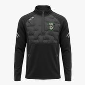 Mullingar Celtic FC KCS Fusion X Half Zip Top - Black image