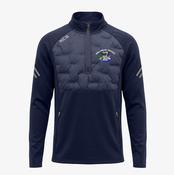 Mullingar Cricket Club KCS Fusion X Half Zip Top - Navy image