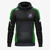Mullingar Handball Club KCS Helios Half Zip Hoodie - Black / Green / White image