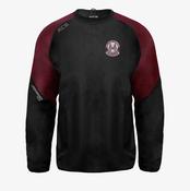 Mullingar Harriers  KCS Focus Windcheater - Black / Maroon