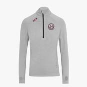 Mullingar Harriers KCS Flex Half Zip - Silver Grey image