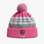 Multyfarnham GAA KCS Champion Beanie - Pink / Light Grey / White image