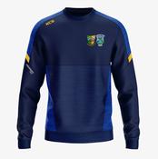 Munterconnaught/Mountnugent Ladies GFC KCS Helios Crew Neck Top - Navy / Royal / Gold image