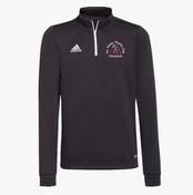 Na Fianna Boxing Club Adidas Entrada Half Zip Training Top - Black / White image