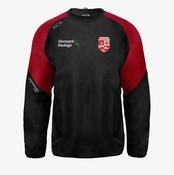 Naomh Colmcille Donegal KCS Focus Windcheater - Black / Red
