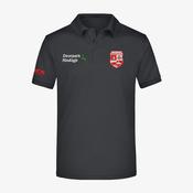 Naomh Colmcille Donegal KCS Riva Polo Shirt - Black image