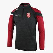 Naomh Colmcille Donegal KCS Zola Quarter Zip Top - Black / Red / White image