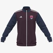 Naomh Mhuire AC Daingean Adidas Club Anthem Zip - Navy / Maroon / White image