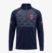 Naomh Mhuire AC Daingean KCS Fusion X Half Zip Top - Navy image