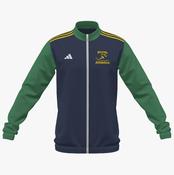 Rhode AC Adidas Club Anthem Zip - Navy / Green / Gold image