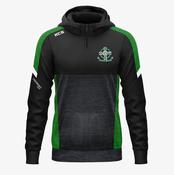 Northern Gaels GFC Longford KCS Helios Half Zip Hoodie - Black / Green / White image