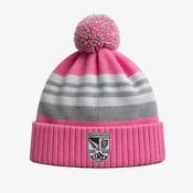 Queenstown Gaels KCS Champion Beanie - Pink / Light Grey / White image