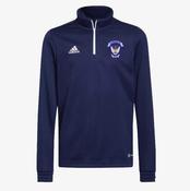 Raharney Hurling Club Adidas Entrada Half Zip Training Top - Navy / White image