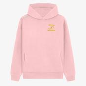 Rhode AC KCS Apollo Relaxed Fit Hoodie - Baby Pink
