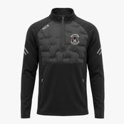 Roscommon Town Youth Soccer KCS Fusion X Half Zip Top - Black image