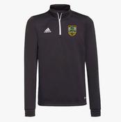 Rosemount GAA Adidas Entrada Half Zip Training Top - Black / White image