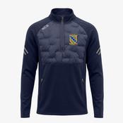 Sarsfields Ladies KCS Fusion X Half Zip Top - Navy image