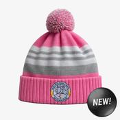 Scoil Eoin Phóil Tullamore KCS Champion Beanie - Pink / Light Grey / White image