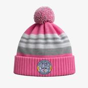 Scoil Eoin Phóil Tullamore KCS Champion Beanie - Pink / Light Grey / White image