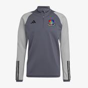 Shamrocks GAA Offaly Adidas 23 Tiro Competition Half Zip - Grey / Black image