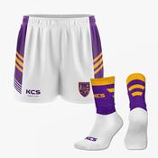 Grattan Óg GAA Longford Training White Shorts &amp; Socks