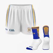 St. Benildus White GAA Shorts &amp; Socks image