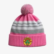 St Brendan’s Basketball Club KCS Champion Beanie - Pink / Light Grey / White image