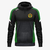 St Brendan’s Basketball Club KCS Helios Half Zip Hoodie - Black / Green / White