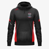 St Malachys GAA KCS Helios Half Zip Hoodie - Black / Red image