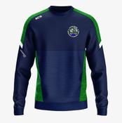 St Mary's Rochfortbridge GAA &amp; LGFA KCS Helios Crew Neck Top - Navy / Green / White