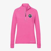 St Mary's Rochfortbridge GAA &amp; LGFA KCS Ladies Elevate Core Half Zip - Pink