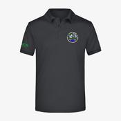St Mary's Rochfortbridge GAA &amp; LGFA KCS Riva Polo Shirt - Black image