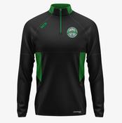 St Oliver Plunketts Mullingar KCS Cosmos Half Zip Top - Black / Green image
