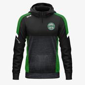 St Oliver Plunketts Mullingar KCS Helios Half Zip Hoodie - Black / Green / White image