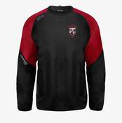 St Pauls Delvin LGFA KCS Focus Windcheater - Black / Red