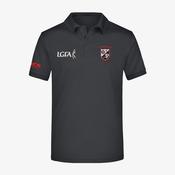 St Pauls Delvin LGFA KCS Riva Polo Shirt - Black image