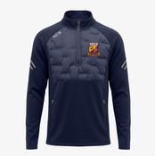 St Vincent's Longford GAA KCS Fusion X Half Zip Top - Navy image