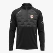 St. Brigid's GAA Roscommon KCS Fusion X Half Zip Top - Black image