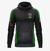 Lilliput Gaels KCS Helios Half Zip Hoodie - Black / Green / Red