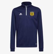 St. Brigid's Gaels Longford Adidas Entrada Half Zip Training Top - Navy / White image