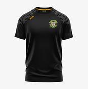 St. Brigids Camogie Club Westmeath KCS Apollo Tee - Black / Graphite / Gold