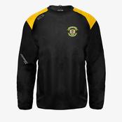 St. Brigids Hurling Club Westmeath KCS Focus Windcheater - Black / Gold