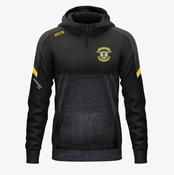 St. Brigids Hurling Club Westmeath KCS Helios Half Zip Hoodie - Black / Gold