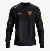 St. Patrick's Classical School Navan KCS Helios Crew Neck Top - Black / Black / Gold