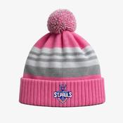 St. Paul's Killarney Basketball Club KCS Champion Beanie - Pink / Light Grey / White image