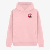 Streete Warriors Basketball KCS Apollo Relaxed Fit Hoodie - Baby Pink