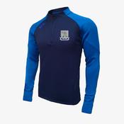 Temple Villa AFC KCS Soul Quarter Zip Top - Navy / Royal image